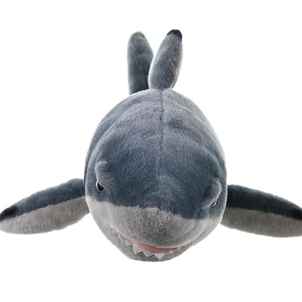 Wild Republic Black-Tipped Shark Plush Soft Toy, Cuddlekins Cuddly Toys, Gifts for Kids 60 cm