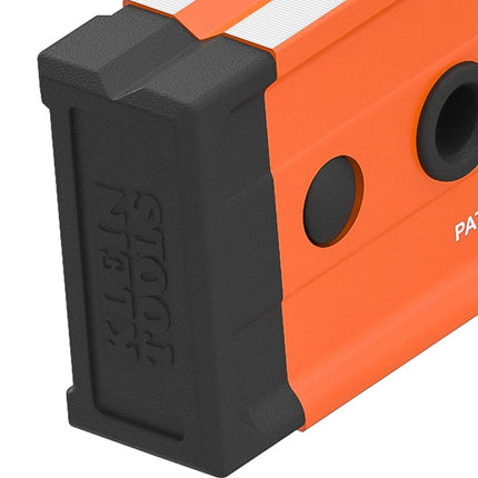 Klein Tools 93524 24-Inch Box Level, 2-Foot Box Beam Spirit Level, 3 Vials, High Visibility Orange, Aluminum Body