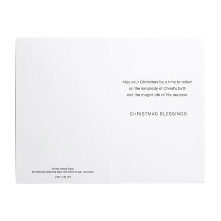 DaySpring - Simply Jesus - 60 Bulk Christmas Boxed Cards (J4794), Multi