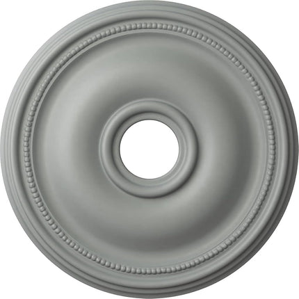 18 1/8"OD x 3 3/4"ID x 1 1/8"P Bradford Ceiling Medallion (Fits Canopies up to 4 3/8"), Hand-Painted Bronze