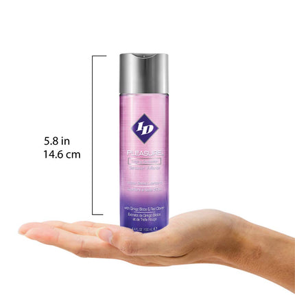 ID Pleasure Personal Lubricant - Stimulating, Water based, 4.4oz Bottle
