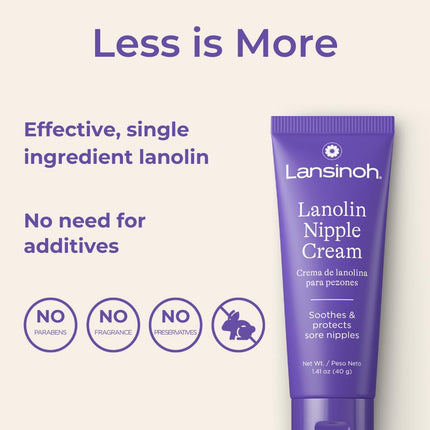 Lansinoh Hpa Lanolin for Breastfeeding Mothers, 2-Ounce (Pack of 2)