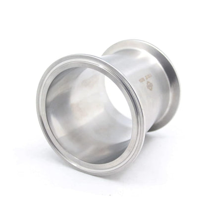 QiiMii Sanitary Fitting Reducer Fitting SS304 Tri Clamp Ferrule Style 3" Tube OD to 2.5" Tube OD (3 INCH X 2.5 INCH)
