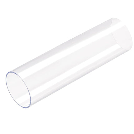 uxcell Rigid Round Clear Tubing 86mm(3.38'') ID x 