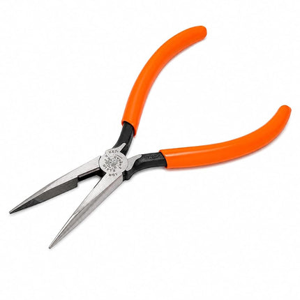 Klein Tools D203-7 Needle Nose Pliers, Long Nose Side Cutters, Heavy Duty Alligator Pliers, 7-Inch