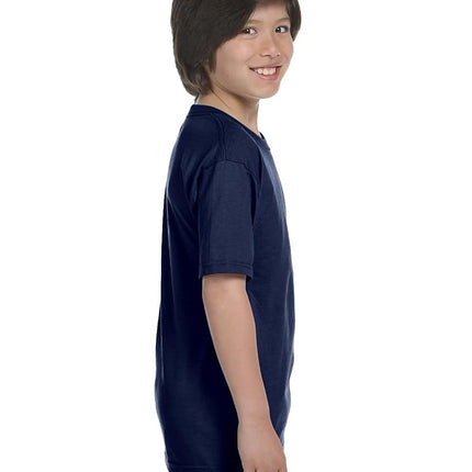 Hanes Boys' Essentials Short Sleeve T-Shirt Value Pack (6-Pack), Navy, X-Large