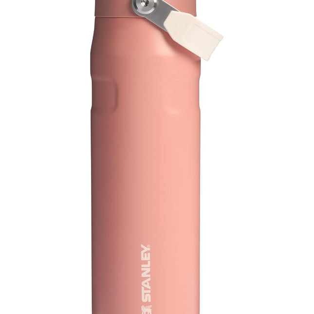 Stanley IceFlow Flip Straw 2.0 Water Bottle 24 Oz - Built in Straw for Travel and Sports, Lightweight Leak Proof, Stainless Steel Vacuum Insulated, BPA Free, Sienna