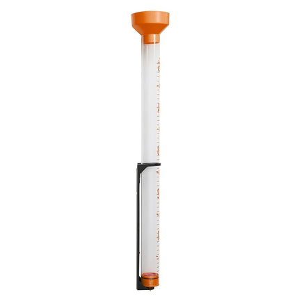 Taylor Precision Products 5288565 ClearVu Rain Gauge, Orange
