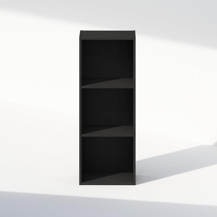 Furinno REED 5-Cube Reversible Closet Shelves, Blackwood
