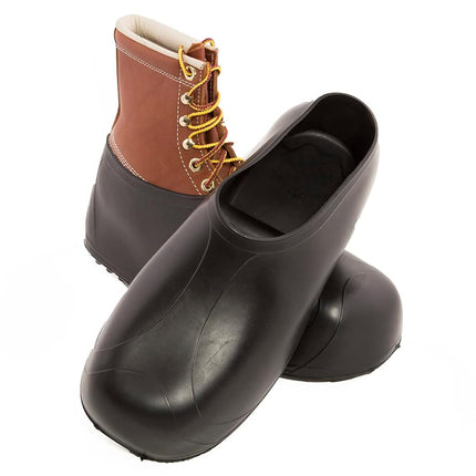 TINGLEY Men's High Top Work Rubber Stretch Overshoe,Black,2XL(12.5-14 US Mens)