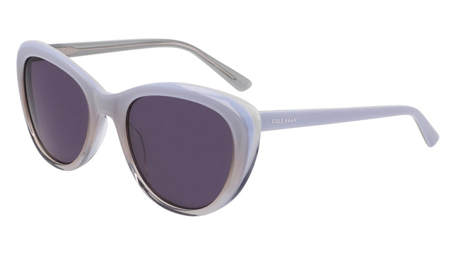 COLE HAAN Lunettes de soleil polarisées œil de chat CH7087 pour femme, dégradé fumé, 53/20/140, dégradé fumé, 53/20/140