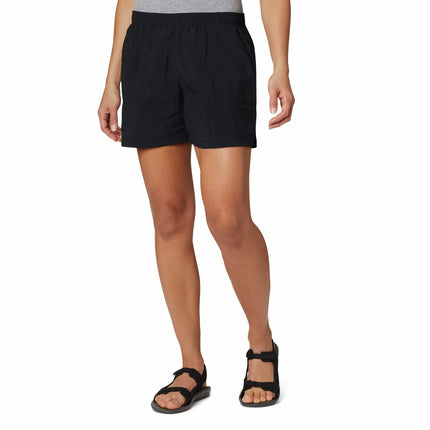 Columbia Women's Sandy River Short, Black, X-Large