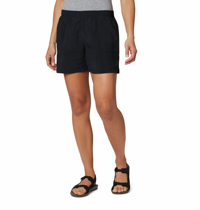 Columbia Women's Sandy River Short, Black, X-Large