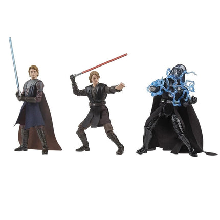 Hasbro Star Wars Vintage Collection The Journey of Anakin Skywalker, Star Wars 3.75" Premium Collectible Action Figure 3-Pack G1282 Authentic
