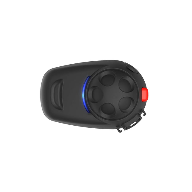 Sena SMH5-10 SMH5 Bluetooth Motorcycle Scooter Communication System, Black, Single Pack