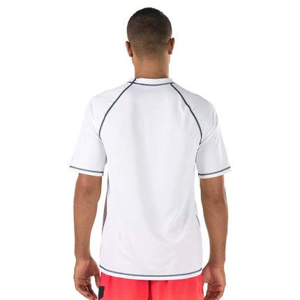 Camiseta de natación UV de manga corta de Speedo para hombre, corte holgado fácil