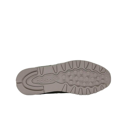 Reebok Unisex-Adult Classic Leather V1 Sneaker, Breakaway Green/Breakaway Green/Hazy Grey, 12.5 Women/11 Men