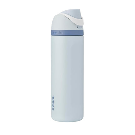 Owala Disney Princess FreeSip Insulated Stainless Steel Water Bottle with Straw for Sports and Travel, BPA Free, 24oz, Cinderella