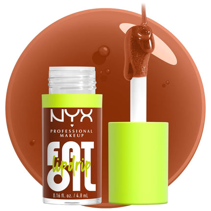 NYX PROFESSIONAL MAKEUP Fat Oil Lip Drip, Moisturi