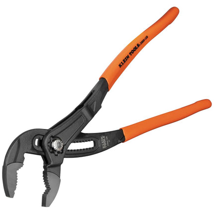 Klein Tools D50512B Pump Pliers, Klaw Quick-Adjust, Curved Jaw, Hardened Teeth for Maximum Torque, 12-Inch
