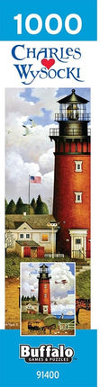Buffalo Games - Charles Wysocki - Daddy's Coming Home - 1000 Piece Jigsaw Puzzle for Adults - Challenging Puzzle Perfect for Game Nights