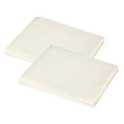 American Baby Company Lot de 2 draps de lit 100 % coton percale naturel, pour crèche/maternelle, crème, 58 x 129 cm, doux et respirant