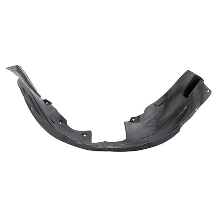 TRQ Front Right Inner Fender Liner Black Passenger Side