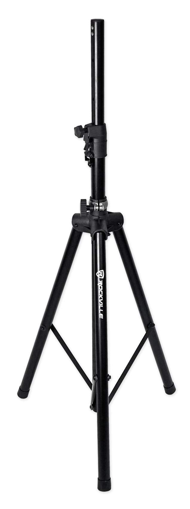 Rockville DJ PA Tripod Speaker Stand+Bag Hydraulic Auto Lift & Lowering RVSS4AB