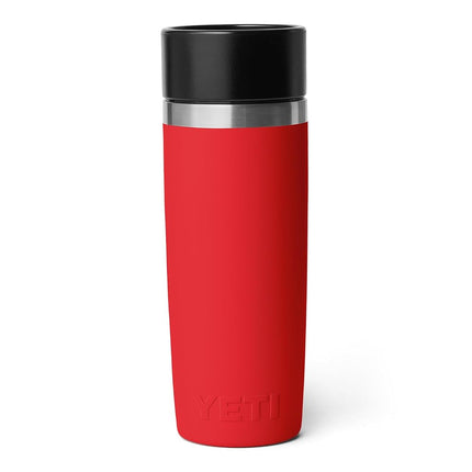 YETI Rambler 16 oz Travel Bottle, Stainless Steel, Vacuum Insulated with Leakproof Commuter Cap, Rescue Red