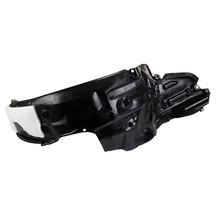 TRQ Front Left Inner Fender Liner Black Drivers Si