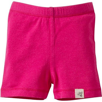 Burt's Bees Baby Vestido de rayas estilo rugby para bebé (bebés) - Hibiscus - 0-3 meses
