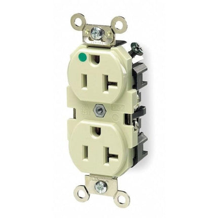 Leviton 8300-SGI 20 Amp, 125 Volt, Extra Heavy Dut