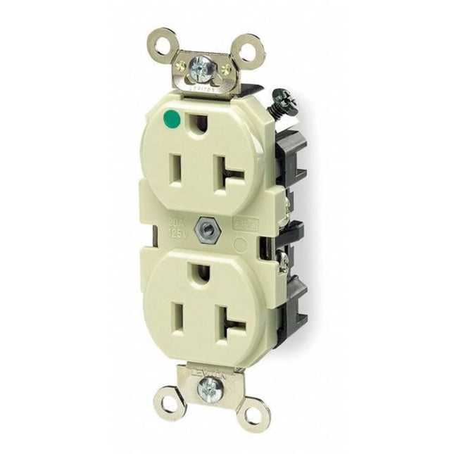 Leviton 8300-SGI 20 Amp, 125 Volt, Extra Heavy Dut