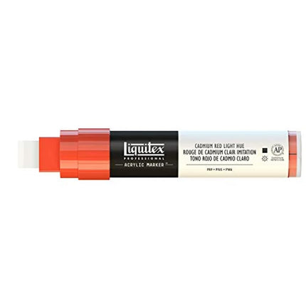 Marqueur de Peinture Professionnel Large Liquitex, Teinte Rouge Cadmium Clair