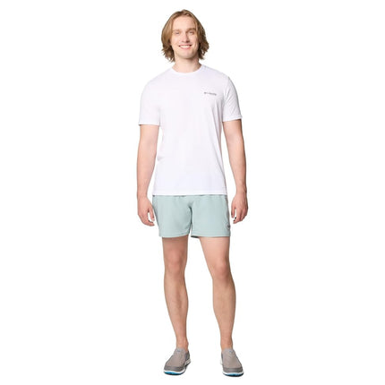 Columbia Men's Terminal Roamer Stretch Short Hiking, Crushed Blue, 1X-8" Inseam