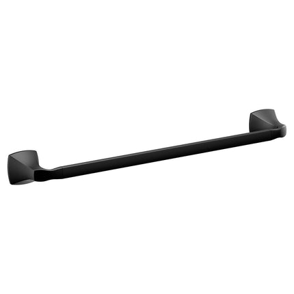 Moen YB5118BL Voss Towel Bar, Bathroom Accessory, Matte Black