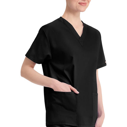 Dickies Women's medical scrubs shirts, Black, M UK