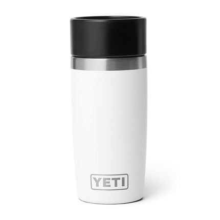 YETI Rambler 12 oz Travel Bottle, Stainless Steel, Vacuum Insulated with Leakproof Commuter Cap, White