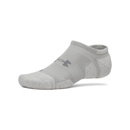 Under Armour Unisex Socks (Pack of 6), (070) Titanium/Summit White/Clay Green, XL