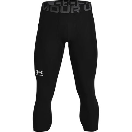 Under Armour Men UA HG Armour 3/4 Legging, Comfortable and robust gym leggings, lightweight and elastic thermal underwear with compression fit.