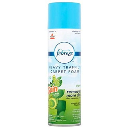 Febreze Gain Olor Espuma para Alfombras de Tráfico Intenso, 22 oz