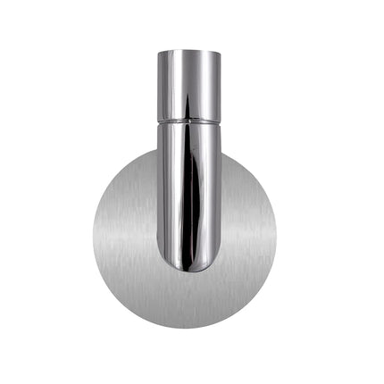 Design House 558288 Graz Robe Hook for Bathroom Bedroom Closet Kitchen or Office Polished Chrome