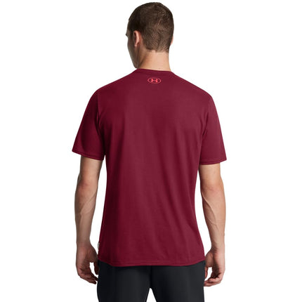 Under Armour Men's Project Rock Red One North Pole Training Club Short Sleeve T Shirt, (625) Cardinal / / Racer Red, XL