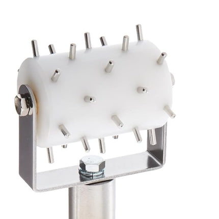 Winco RD-2 Dough Roller Docker, 1/2-Size,White, Stainless Steel,Medium