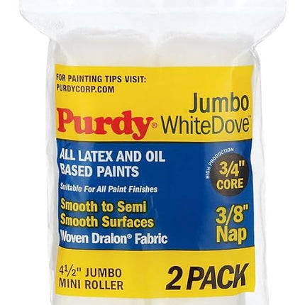 Purdy 140624012 Roller Sleeve, White, Pack of 2