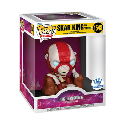 Funko Pop! Deluxe: Godzilla x Kong The New Empire - Skar King on Throne Shop Exclusive, 76902