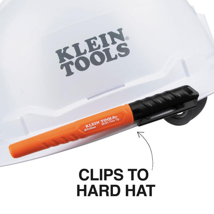 KLEIN TOOLS 80187 Skribes Measure and Mark Set with 4-Pack of Black Fine Tip Permanent Markers and 25-Foot Compact Double-Hook Tape Measure