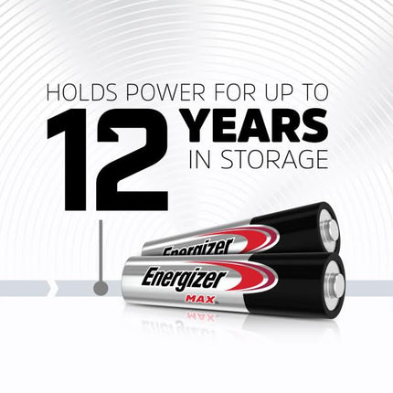 Energizer Max AA Batteries & AAA Batteries Combo Pack, 24 AA and 24 AAA (48 Count)