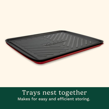 Cuisinart Grilling Prep and Serve Melamine Trays - Large - CPK-210 (Pack of 2)