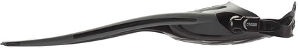 Cressi Men's Cressi Frog Plus Open Heel, Black/Silver, M L UK 9 10 - EU 41 44